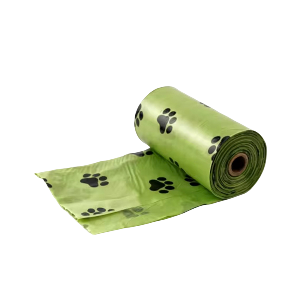 DuoWalk® Spaziergang-Set für zwei Hunde – Doppel-Hundeleine + 20 Rollen Hundekotbeutel