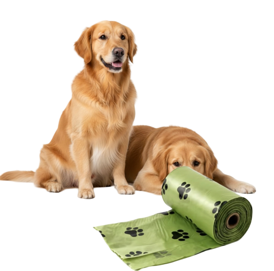 DuoWalk® Hundekotbeutel – Biologisch Abbaubar, Reißfest & Auslaufsicher 10er-Packung, 150 Stück